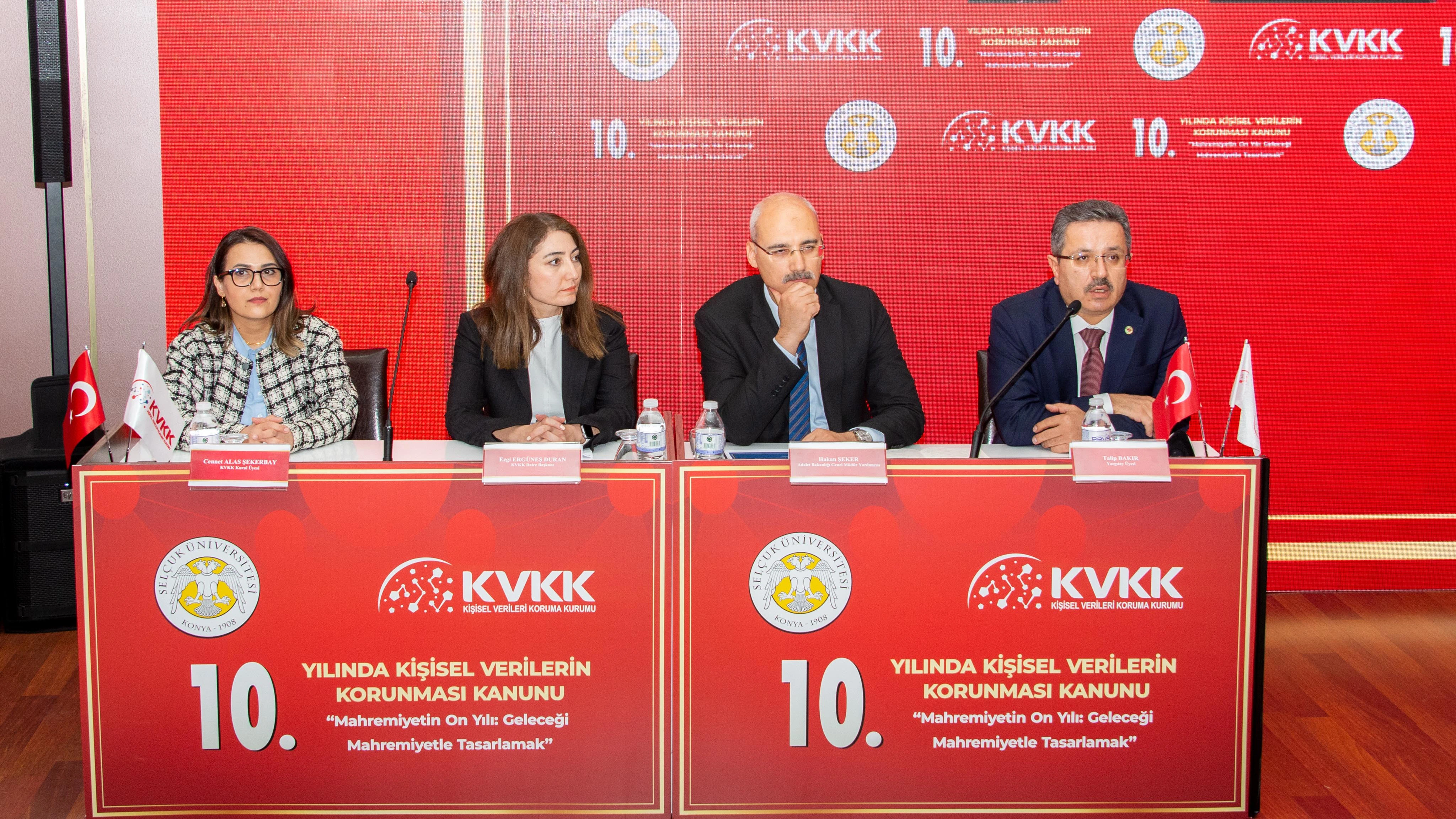 KVKK’nin 10 yılı, Selçuk Üniversitesinde değerlendirildi